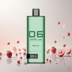Lavie Cube 20000 Puffs Engangs Vape Mint Is og 28ML