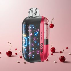 NEXA Ultra 50K Disposable Vape Kirsebær 20ml Forfyldt Kapacitet Type-c Opladning