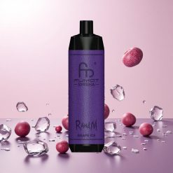 RandM Fumot Shisha 10000 Puffs Engangs Vape Vinis Is LED-Indikator Type-C Port