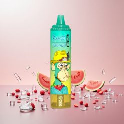 RandM Fumot Tornado 15000 Puffs Engangs Vape Vandmelon Is Fumot RandM Tornado 15000 Puffs Funktioner: Puffs: 15.000 Væskekapacitet: 25ml Batteri: 850mAh Coil: 0,9 Ohm Mesh teknologi Nicotinindhold: 0%,2%,3%,5% Coil: Mesh Coil USB: Type-C Genopladelig Skærm: LCD