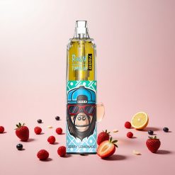 RandM Fumot Tornado 7000 Puffs Engangs Vape Bær Lemonade med 14 ML E-væske og 850 MAH Batteri Fumot Tornado 7000 Engangs Vape med 7000 Puffs og Type-C Port