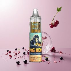 RandM Fumot Tornado 7000 Puffs Engangs Vape Solbær Mentol og 14 ML E-væske