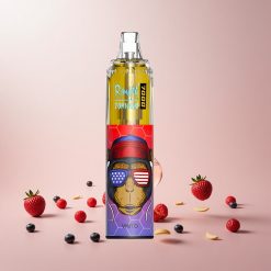 RandM Fumot Tornado 7000 Puffs Engangs Vape Vimto med 14 ML E-væske og 850 MAH Batteri