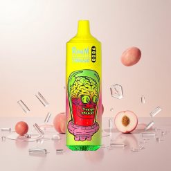 RandM Fumot Tornado 9000 Puffs Engangs Vape Sommer Fersken Is RandM Tornado 9000 Puffs Pust: 9000 Pust Batterikapacitet: 850 mAh Genopladelig E-væskekapacitet: 18 mL Coil Type: Mesh Coil Display Type: Sleek RGB Display Smagsvarianter: 54 Sort