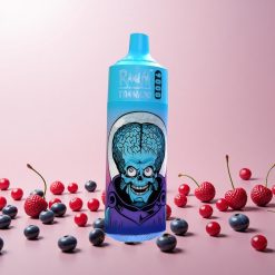 RandM Tornado 9000 Puffs (Blåbær Kirsebær Tranebær) – 850 mAh Genopladelig – 18 mL