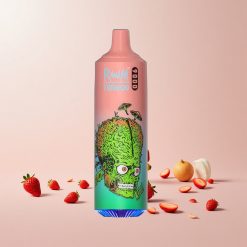 RandM Tornado 9000 Puffs - Jordbær Banan Pust: 9000 Pust Batterikapacitet: 850 mAh Genopladelig E-væskekapacitet: 18 mL Coil Type: Mesh Coil Display Type: Sleek RGB Display Smagsvarianter: 54 Muligheder