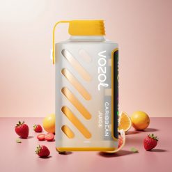 VOZOL Gear Power 20000 Puffs Engangsvaper Caribisk Juice Teknologi: S.i.L.C. Tech ECO Mode Pust: 20000 Pust POWER Mode Pust: 12000 Pust Coil Type: Dual Mesh Coil Skærmtype: Fuldskærmsdisplay Forfyldt E-væskekapacitet: 20mL Nicotinstyrke: 5%(50mg)