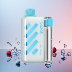 VOZOL VISTA 40000 Puffs Engangs Vape Blå Hindbær Is Funktioner: Vape Type: MTL Genopladelig Vape Pustantal: Ca. 40000 Pust Batterikapacitet: 1000mAh; Hurtigopladning