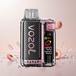 VOZOL Vista 20000 Puffs Disposable Vape Fersken Is med 2% Nikotin og 650mAh Genopladelig Batteri
