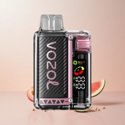 VOZOL Vista 20000 Puffs Engangs Vape Fersken Mango Vandmelon med Genopladelig Batteri: 650mAh og Nikotinstyrke: 2%