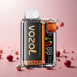 VOZOL Vista 20000 Puffs Engangs Vape Kirsebær Cola med 650mAh Genopladelig Batteri og 2% Nikotinstyrke