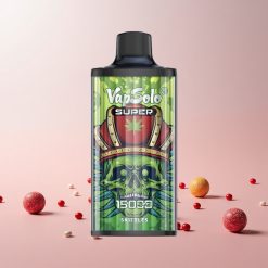 Vapsolo Super 15000 Puffs Engangs Vape Skittles Carton Størrelse: 44 43 26,5CM E-Væske: 40ml