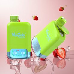 Vapsolo Twins 20000 Puffs Engangs Vape Jordbær Kiwi & Jordbær Hindbær Is Pust: 20000 Pust E-væske: 40 ml